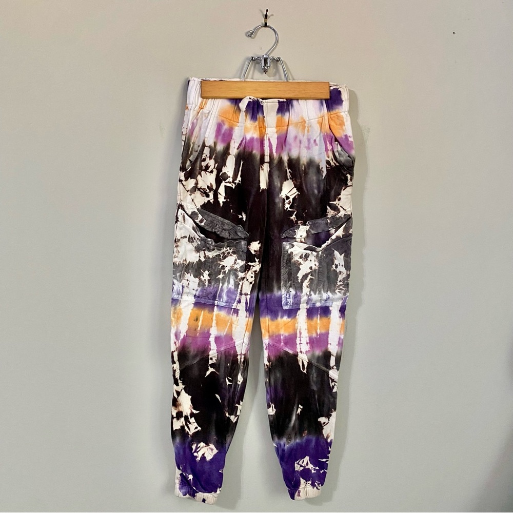 Young Fabulous & Broke Tie Dye Cargo Jogger Pants